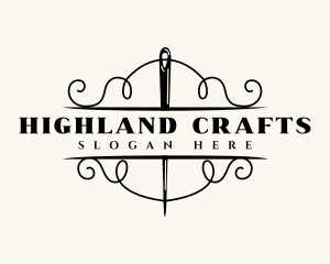 Craft Needle Thread logo design