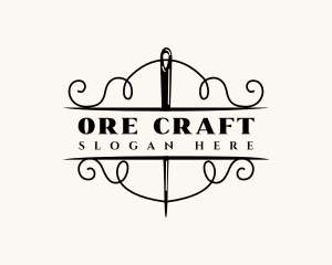 Craft Needle Thread logo design