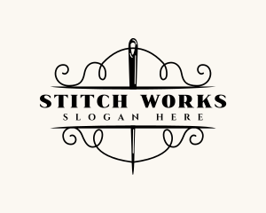 Craft Needle Thread logo design