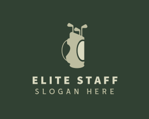 Golf Club Staff Bag logo design