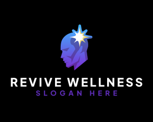 Recovery - Human Psychology Mind logo design