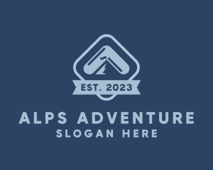 Alps - Mountain Alps Capsule logo design