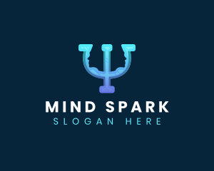 Psychology Human Mind logo design