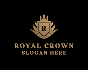 Crown Shield University  logo design