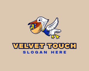 Pelican Volleyball Varisty Logo