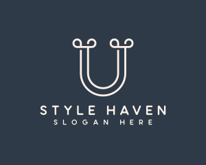 Stylist - Generic Loop Letter U logo design