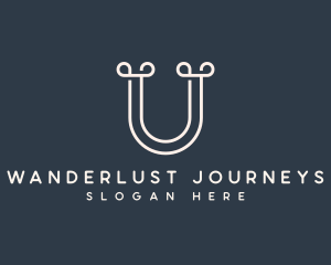 Hotel - Generic Loop Letter U logo design