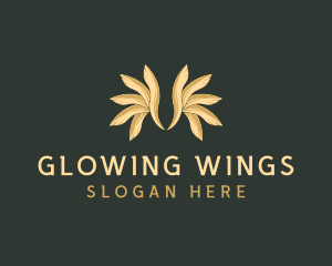 Avian Feather Wings logo design