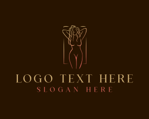 Skin Care - Sexy Woman Skin Care logo design