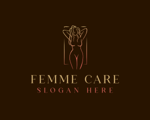 Sexy Woman Skin Care logo design