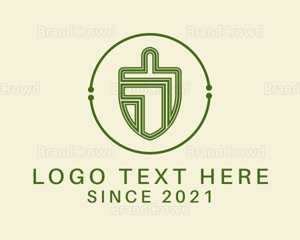 Green Trowel Circuit Logo