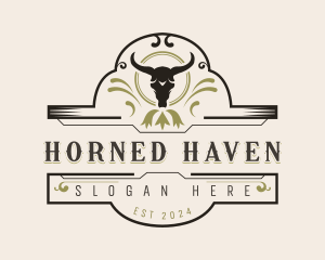 Bull Horn Ranch logo design