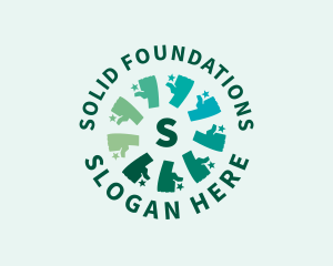 Social - Community Thumbs Up Group logo design