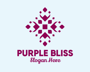 Elegant Purple Spa  logo design