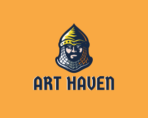 Medieval Knight Avatar  logo design