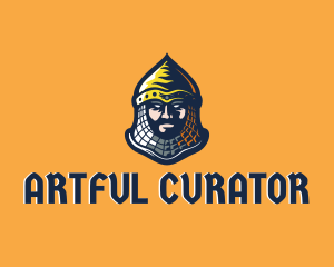 Medieval Knight Avatar  logo design