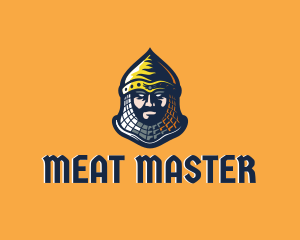 Medieval Knight Avatar  logo design