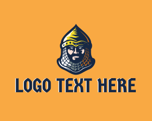 Ancient - Medieval Knight Avatar logo design