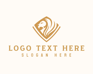 Firm - Corporate Lion Shield logo design