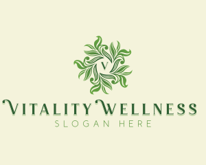 Nature Herbal Gardening logo design