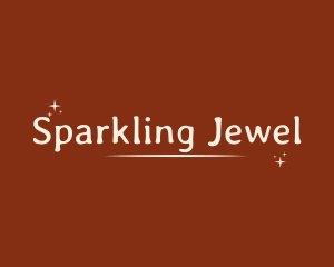 Magical Jewelry Sparkle logo design