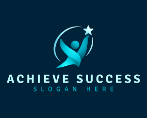 Goal - Human Ambition Star logo design