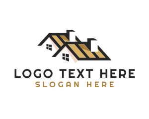 Roofing - Home Repair Roof logo design
