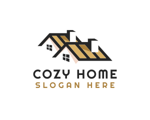 Home Repair Roof logo design