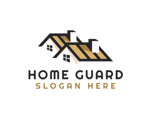 Home Repair Roof logo design