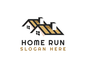 Home Repair Roof logo design