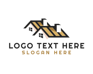 Home Repair Roof Logo