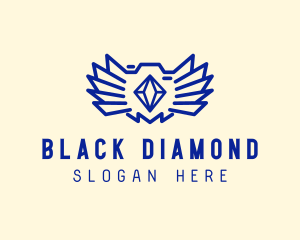 Diamond Wing Camera logo design