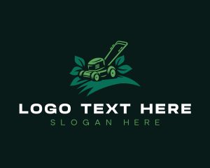 Planting - Grass Gardening Landscape logo design