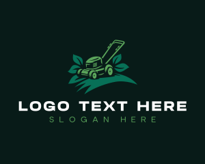 Grass Gardening Landscape Logo