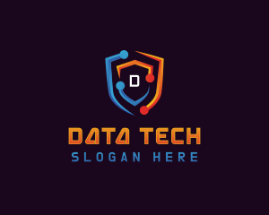 Data - Cyber Shield Data logo design