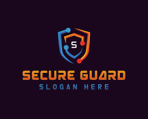 Cybersecurity - Cyber Shield Data logo design