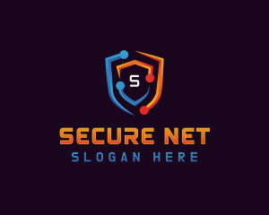 Cybersecurity - Cyber Shield Data logo design
