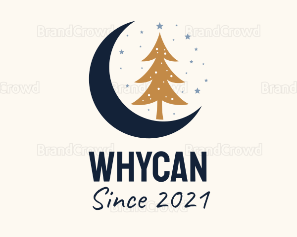 Christmas Tree Moon Logo