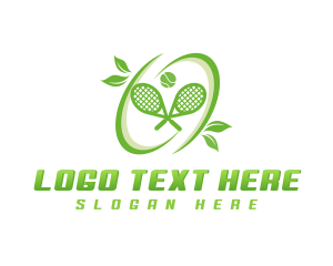 Racket - Tennis Racket Ball logo design