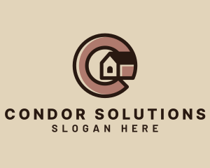 Home Property Letter C  logo design