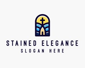 Stained Glass Window  logo design