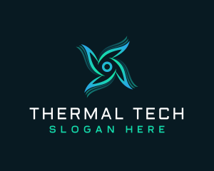 Thermal - Industrial Thermal Wind logo design