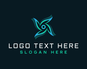 Thermal - Industrial Thermal Wind logo design