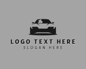 Racecar - Car Vehicle Rideshare logo design