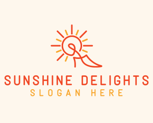 Sunshine - Sunshine Stiletto Boutique logo design