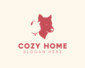 Pet Cat Dog logo design