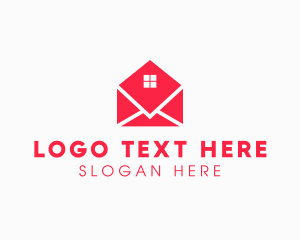 Messenger - Window Mail Envelope logo design