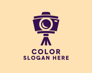 Photography Camera Tripod  Logo