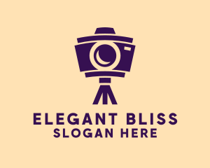 Photography Camera Tripod  Logo