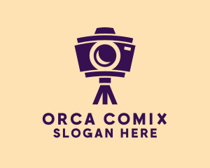 Photography Camera Tripod  Logo